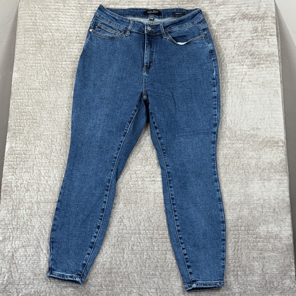 Judy Blue Denim Jeans Size 14W Skinny‎ Fit JB88338 No Holes or Distress